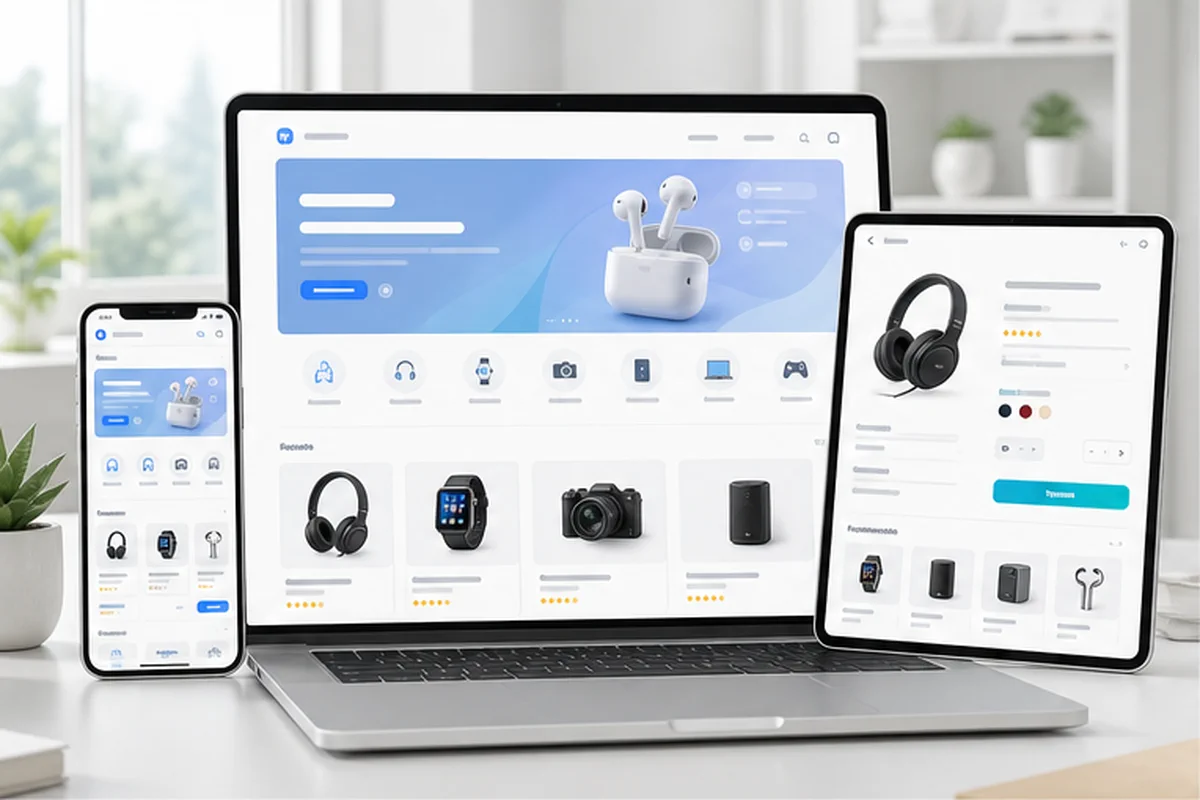 ตัวอย่างเว็บขายของออนไลน์หรือ E-commerce